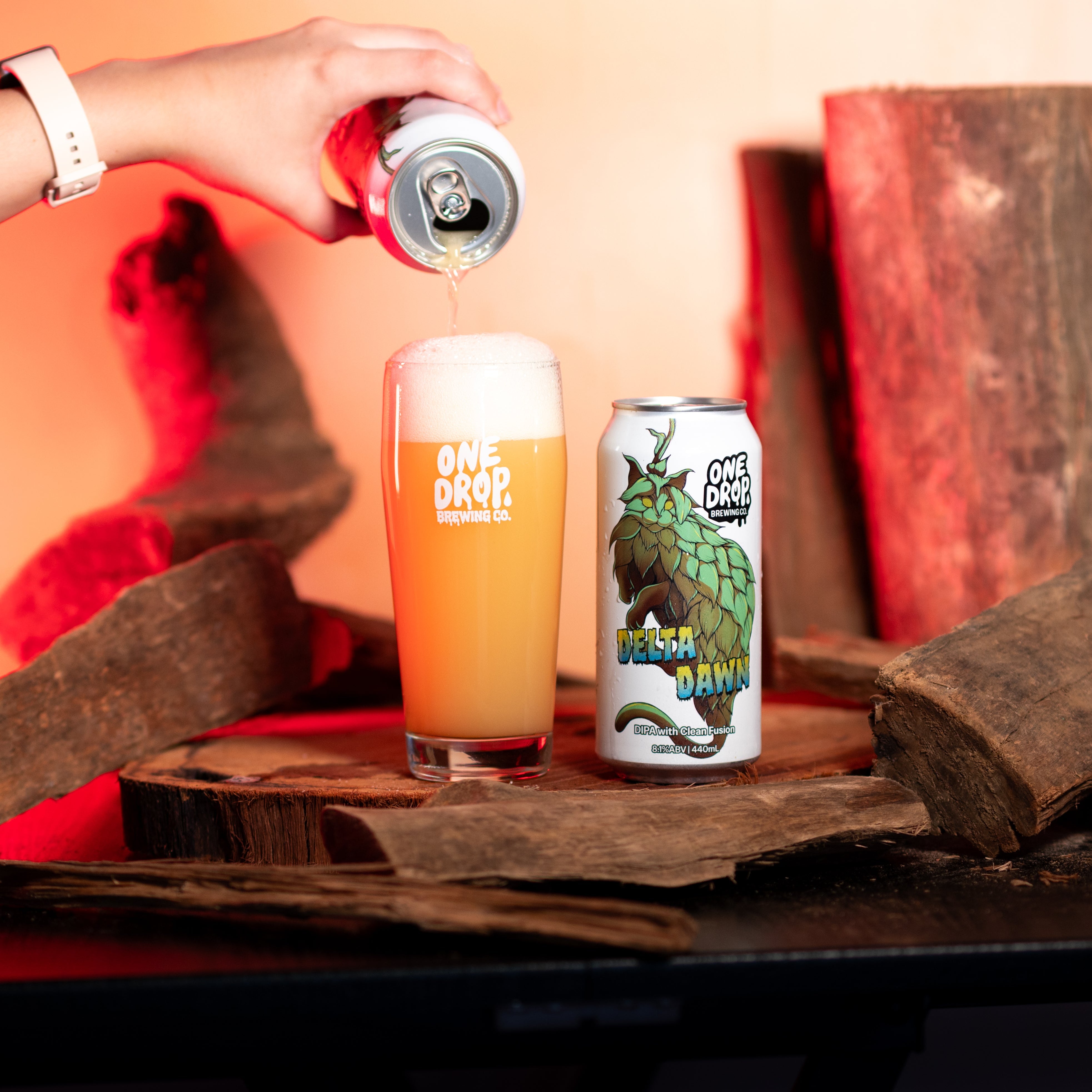 Delta Dawn - DIPA with Clean Fusion