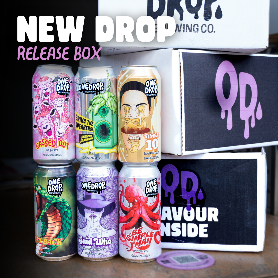 New Drop Release Box (16 Sept | 6 Cans)