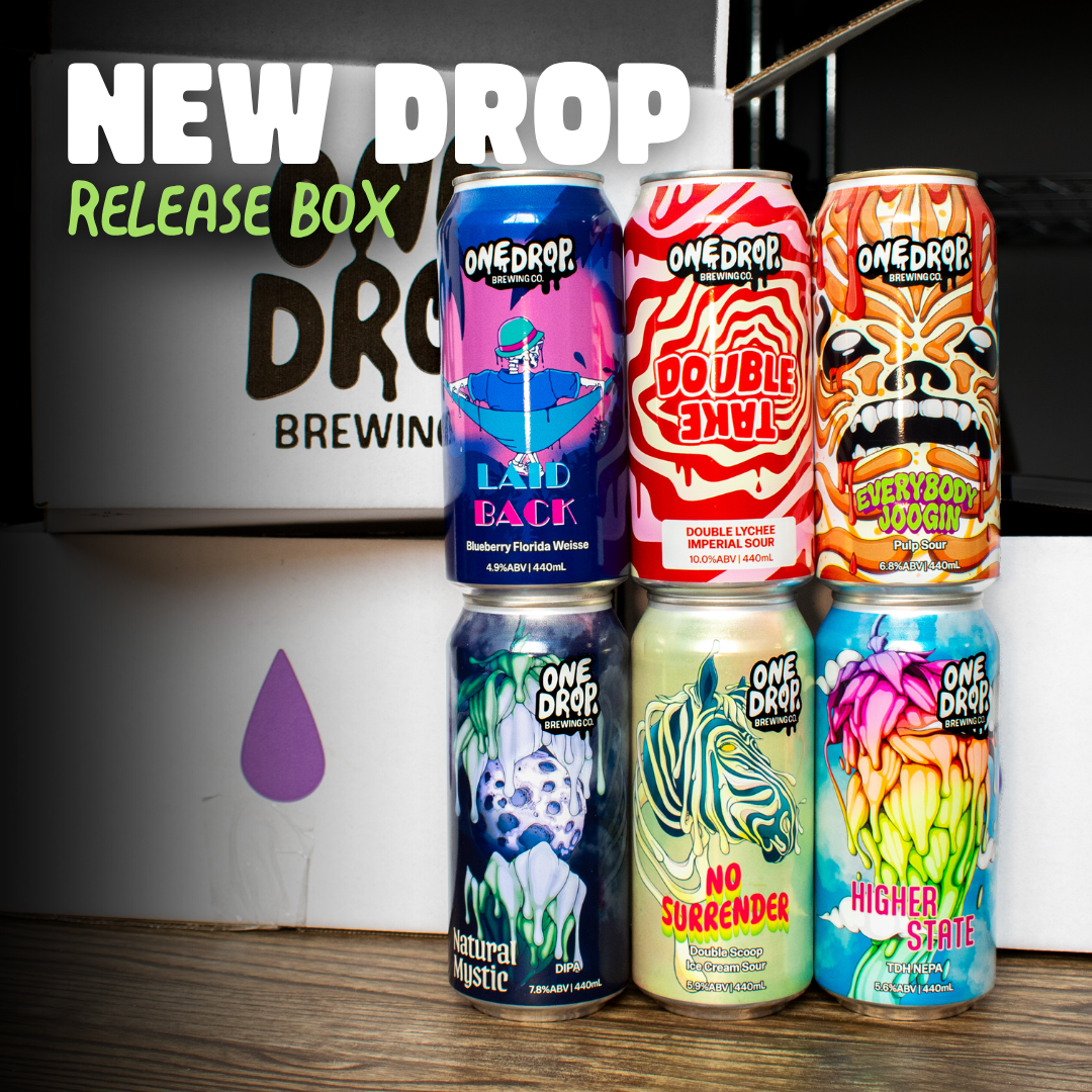 New Drop Release Box (14 Oct | 6 Cans)